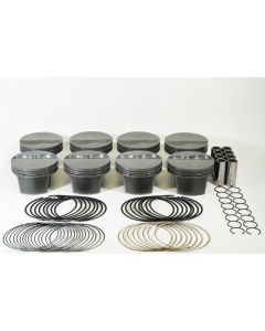 Mahle MS Piston Set SBF 428ci 4.125in Bore 4.000in Stroke 6.25in Rod .927 Pin -6.5cc 12.1CR Set of 8 - 930245225