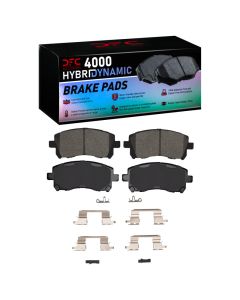 DFC 97-03 Subaru Forester Front 4000 HybriDynamic Brake Pads and Hardware Kit - 4000-0721-01