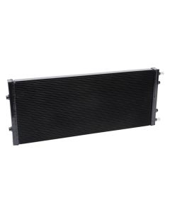 Edelbrock Heat Exchanger Dual Pass Single Row 55 000 Btu/Hr 34In W X 14In H X 2 25In D Black - 15408