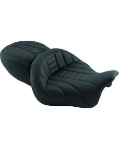 Mustang 15-21 Harley Freewheeler Super Touring Deluxe 1PC Seat - Black - 79598