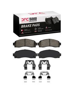 DFC 03-05 Ford Explorer Sport Front 5000 Advanced Ceramic Brake Pads and Hardware Kit - 1551-0833-02