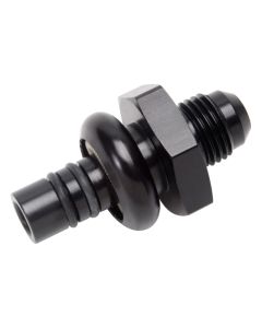 Ford EFI Return Side AN Fitting - Black 640873