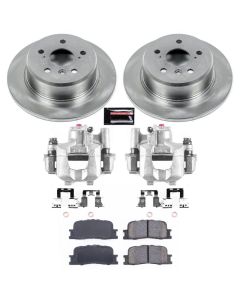 Power Stop 01-03 Toyota High Lander Rear Autospecialty Brake Kit w/Calipers - KCOE1148A