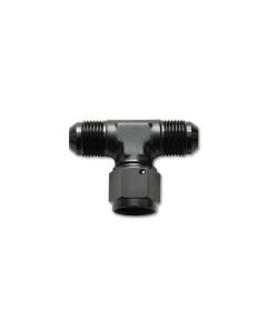 Anodized Black -4AN Tee Fitting with Swivel Adapter