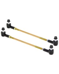 RockJock Adjustable Sway Bar End Link Kit 14in Long Rods w/ Sealed Rod Ends and Jam Nuts pair - RJ-203002-101