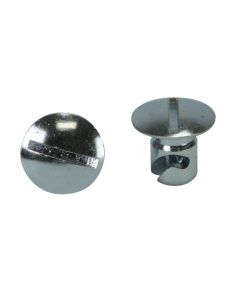 Moroso Quick Fastener - Oval Head - 7/16in x .400in - Steel - 10 Pack - 71349