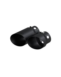 MBRP Black 4 Inlet 5 Tip Cover Set - 6.75 Inch and 9.75 Inch Length Ford F250 | F350 | F450 6.4L 200