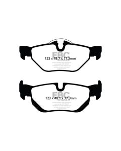 EBC 13+ BMW X1 2.0 Turbo (28i) Greenstuff Rear Brake Pads - DP22069