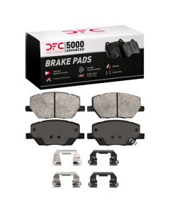 DFC 17-23 Fiat 500X Front 5000 Advanced Ceramic Brake Pads and Hardware Kit - 1552-1811-01