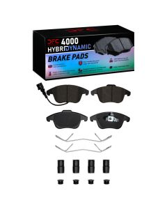 DFC 09-24 Audi Q3 (Mexico) Front 4000 HybriDynamic Brake Pads and Hardware Kit - 4000-1375-01