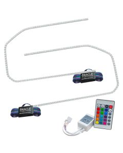 Oracle 16-18 GMC Sierra Headlight DRL Upgrade Kit - ColorSHIFT w/ Simple Controller - 1320-504