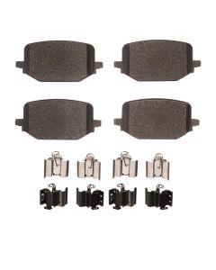 DFC 20-25 Ford Explorer Rear 5000 Advanced Ceramic Brake Pads and Hardware Kit - 1551-2231-01
