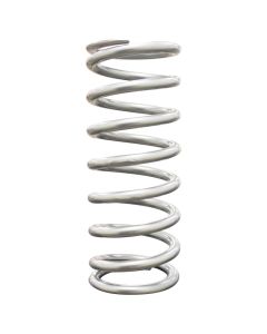 QA1 2-1/2in ID High Travel Spring - 10in Length x 600lbs/in - Silver Powder Coated - 10HT600