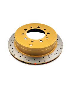 DBA 07+ Toyota LandCruiser 200 Series Rear Drilled and Slotted 4000 Series Rotor - DBA42723XS