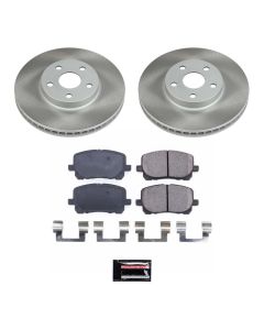 Power Stop 03-08 Toyota Matrix Front Semi-Coated Rotor Kit - SC2316