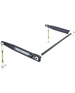 RockJock TJ/LJ Antirock Sway Bar Kit Front Bolt-On Forged Arms - CE-9900