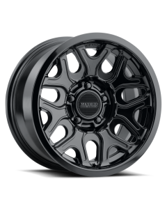 Method MR322 / 18x9 / 6x5.5 BP / 18ET / 5.68in BS / 106.25mm CB - Gloss Black Wheel - MR322890601318