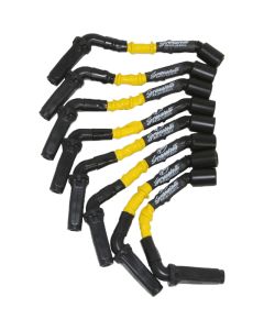 Granatelli 99-23 GM 6.0L/6.2L LS2/LS3/LSA/LS7/LS9 Hi-Perf Coil-Near-Plug Wire Conn Kit w/Ylw Jacket - 28-1811HTY