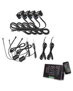 Oracle Jeep Wrangler JL/Gladiator JT RGB+W Headlight DRL Upgrade Kit - ColorSHIFT 2 - 1346-333