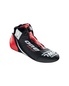 OMP One Evo X R Shoes Black/Silver/Red - Size 46 (Fia 8856-2018) - IC0-0805-B01-172-46