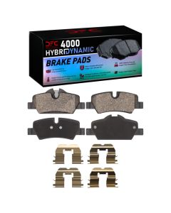 DFC 14-24 Mini Cooper (Excl Clubman) Rear 4000 HybriDynamic Brake Pads and Hardware Kit - 4000-1800-01