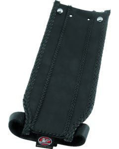 Mustang 18-21 Harley Street Bob Wide Tripper Solo Seat w/ Driver Backrest - Brown - 83028