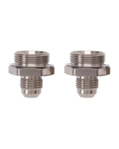 Russell Performance -6 AN Carb Adapter Fittings (2 pcs.) (Endura) - 640221