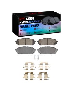 DFC 03-08 Saab 9-2X Rear 4000 HybriDynamic Brake Pads and Hardware Kit - 4000-1004-01