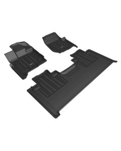 3D Maxpider 15-23 Ford F-150 Super Cab 4 Seats With Bench Elitect Black R1 R2 - E1FR10101809