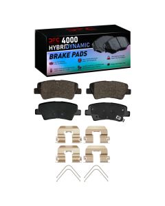DFC 09-22 Hyundai Azera Rear 4000 HybriDynamic Brake Pads and Hardware Kit - 4000-1848-01