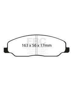 EBC 05-10 Ford Mustang 4.0 Greenstuff Front Brake Pads - DP21740