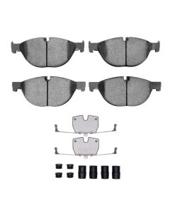 DFC 09-18 BMW 550I Xdrive Front EURO 5000 Ceramic Brake Pads and Hardware Kit - 1600-1409-01