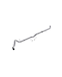 MBRP Single Side Exit No Muffler 4" Dowpipe-Back Chevrolet | GMC 2001-2004 - S6005SLM
