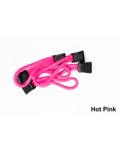 Fishbone Offroad Paracord Zipper Pulls 5 Pcs Hot Pink - FB51279-P