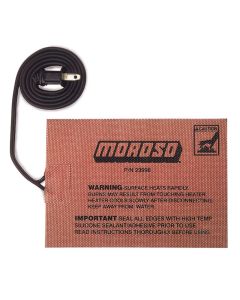 Moroso External Heating Pad - Self Adhesive - 5in x 7in - 400 Watts/110 Volt 36ft Cord - 23996