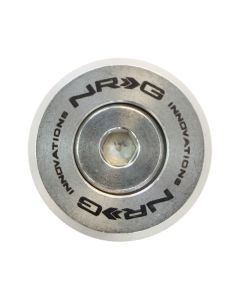 NRG M Style Fender Washer Kit TI Series M6 Bolts For Metal (Silver Washer/Silver Screw) - Set of 10 - FW-380SS