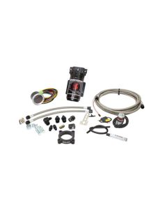 Snow Performance 13-18 Ford Focus ST Stg 2 Boost Cooler Water Inj Kit (SS Braided Line/4AN) w/o Tank - SNO-2135-BRD-T