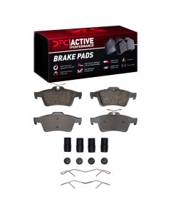 DFC 07-13 Mazda Mazdaspeed3 Rear Active Performance Pads and Hardware Kit - 1115-1095-01