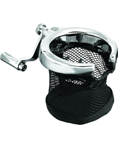 Chrome Drink Holder for GL1800 Passengers - Kuryakyn 1481