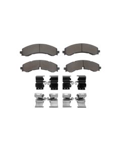 DFC 22-26 Chevrolet Silverado EV Front 5000 Advanced Ceramic Brake Pads and Hardware Kit - 1551-2250-11