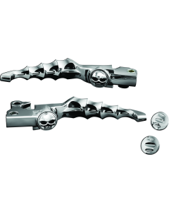 Zombie Levers Chrome for 04-13 XL Models - Kuryakyn