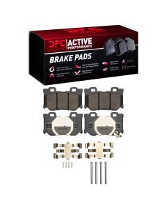 DFC 08-25 Infiniti G37 Rear Active Performance Pads and Hardware Kit - 1115-1347-01