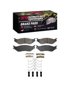 DFC 04-20 Coachmen Mirada Rear/Front Ultimate Duty Performance Brake Pads and Hardware Kit - 1400-1066-01