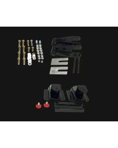 Belltech 4 Inch Lowering Rear Shackle & Hanger Kit Chevrolet Silverado/Sierra Ext. Cab 1999-2006- BE