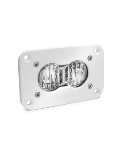 Baja Designs S2 Pro Flush Mount Wide Cornering Pattern White LED Work Light - Clear - 481005WT