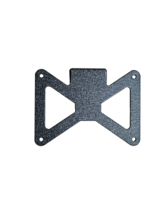 Jeep Wrangler JL License Plate Mount - Black Aluminum