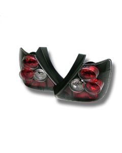 Euro Style Black Tail Lights for 03-05 Honda Civic Si