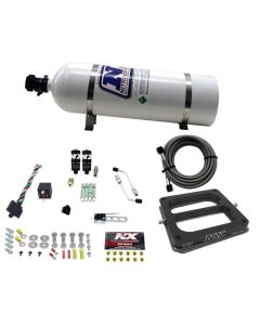Nitrous Express Dominator Hitman Plus Nitrous Kit (50-200HP) w/15lb Bottle - 40071-15