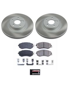 Power Stop 22-23 Toyota GR86 Front Semi-Coated Rotor Kit - SC6082