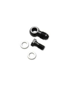 Vibrant -3AN Male Banjo Fitting 12mm x 1.5 Metric Aluminum + 2 Washers - 11505